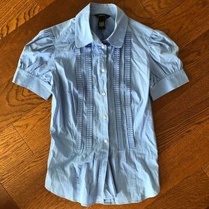 Wedgwood blue Button down